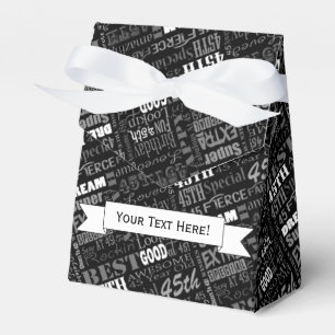 Fun 45. Geburtstagspartei Personalisiert Monogramm Geschenkschachtel