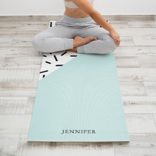 Fun Abstraktes Muster Personalisiert Yogamatte