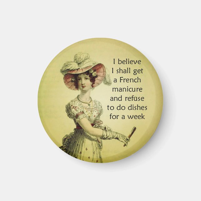 Fun Ackerman Woman Magnet für sie (Vorne)