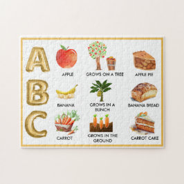 Fun Alphabet ABCs Personalisierter Name Puzzle
