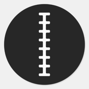 Fun and easy Halloween Football Kostüm T-Shirt LL  Runder Aufkleber