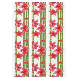 FUN AND FABULOUS POINSETTIA TABLECLOTH TISCHDECKE