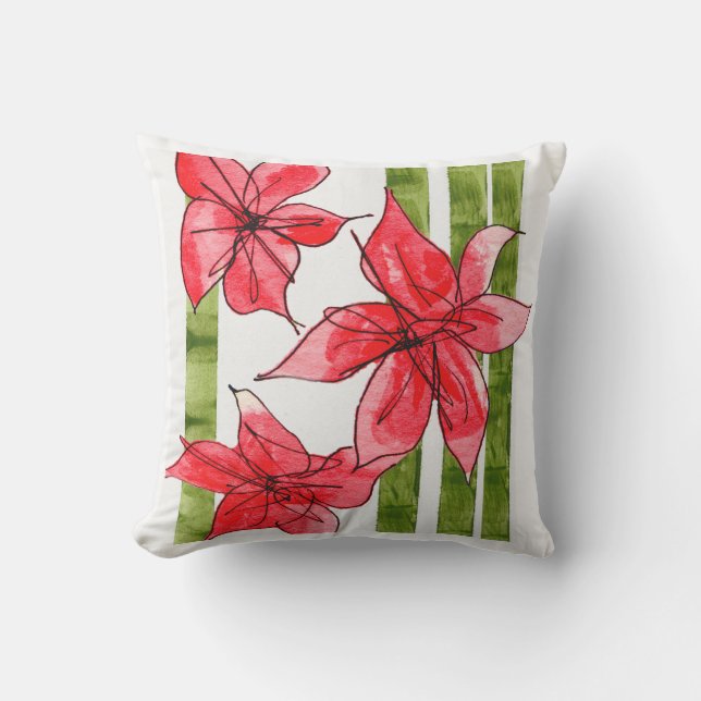 FUN AND FESTIVE THROW PILLOW KISSEN (Vorderseite)