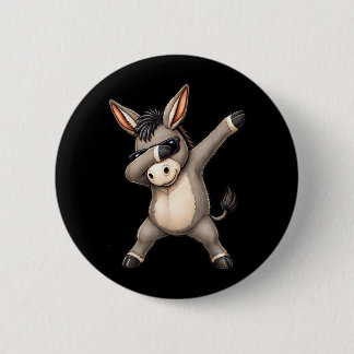 Fun Animal Dabbing Cool Stylish Dab Dance Button