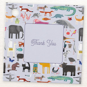 Fun Animal Vielen Dank Geschenkanhänger