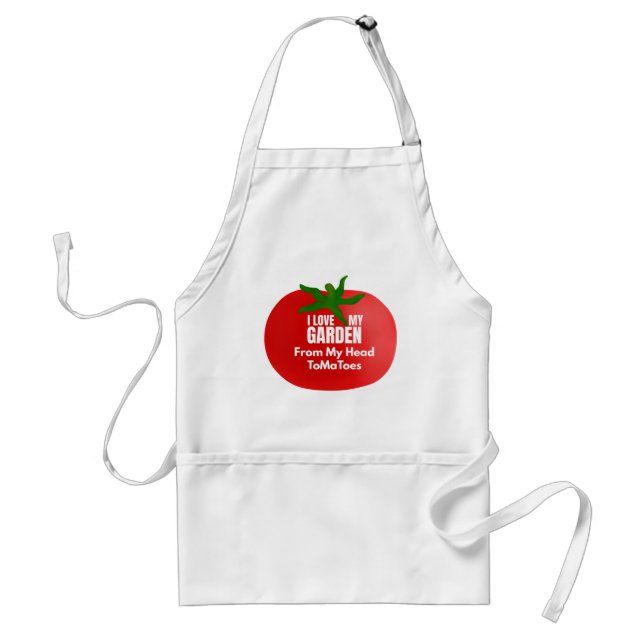 Fun Apron For Those that Love Gardening Schürze (Vorne)