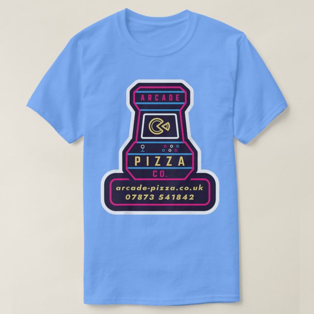 Fun Arcde Pizza Merch 659 T-Shirt (Design vorne)