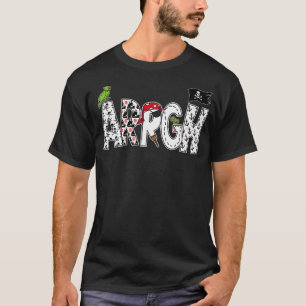 Fun Arrgh Pirate Style Pirate Costume Argh Pirate T-Shirt