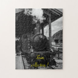 Fun Art Train Picture Family Puzzle