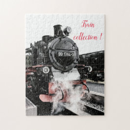 Fun Art Train Picture Family Puzzle