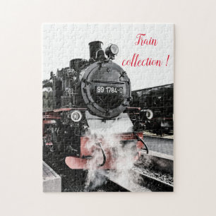 Fun Art Train Picture Family Puzzle