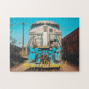 Fun Art Train Picture Family Puzzle