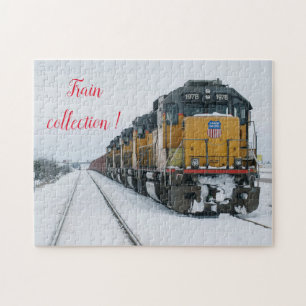 Fun Art Train Picture Family Puzzle