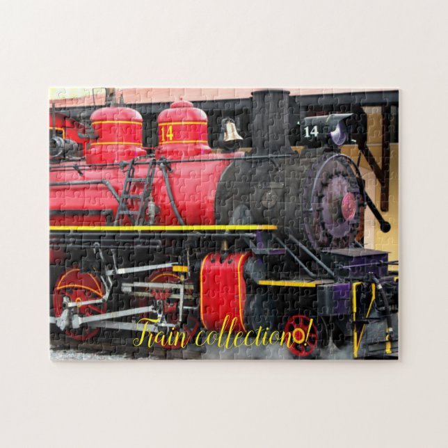 Fun Art Train Picture Family Puzzle (Horizontal)
