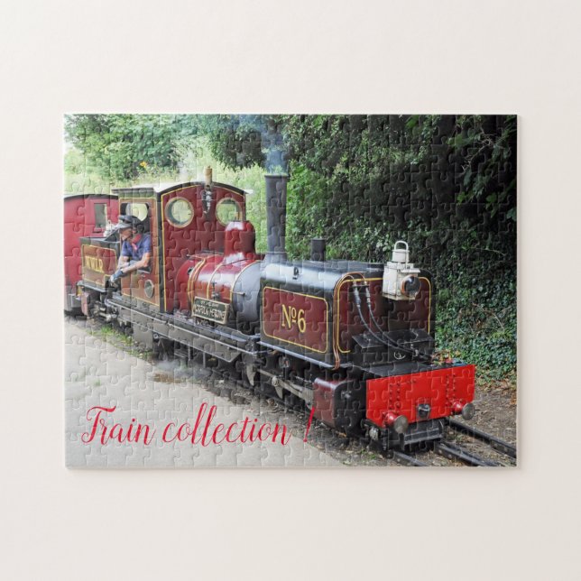 Fun Art Train Picture Family Puzzle (Horizontal)