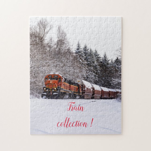 Fun Art Train Picture Family Puzzle (Vertikal)