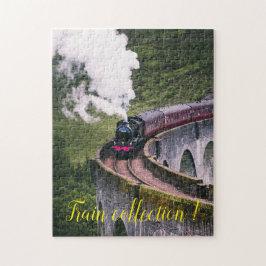 Fun Art Train Picture Family Puzzle