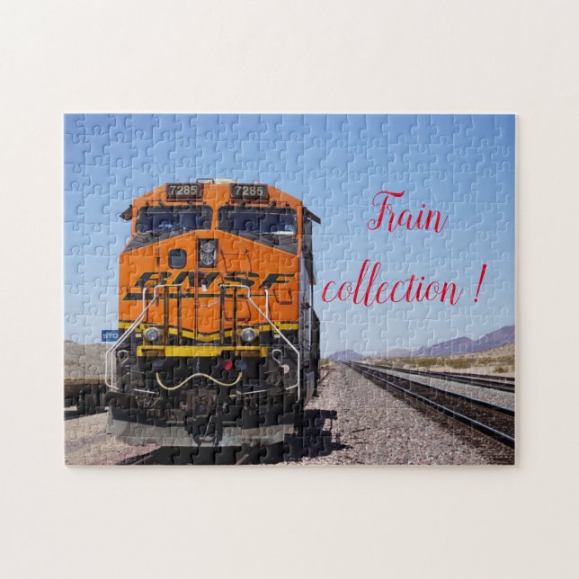 Fun Art Train Picture Family Puzzle (Horizontal)