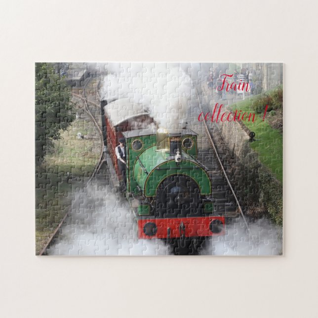 Fun Art Train Picture Family Puzzle (Horizontal)