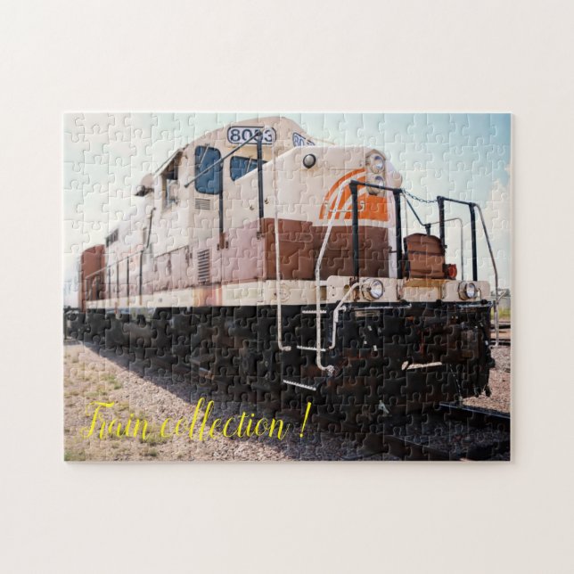Fun Art Train Picture Family Puzzle (Horizontal)