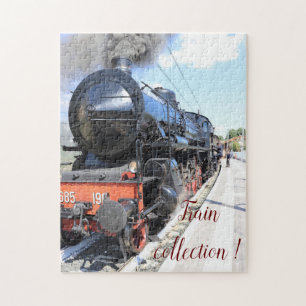 Fun Art Train Picture Family Puzzle