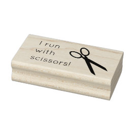 Fun Artist Scissors Rubber Briefmarke Gummistempel