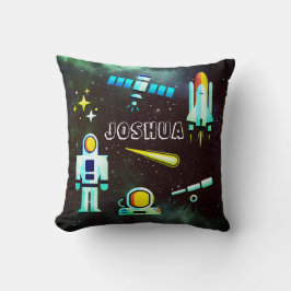 Fun Astronaut Collage Personalisiert Kissen