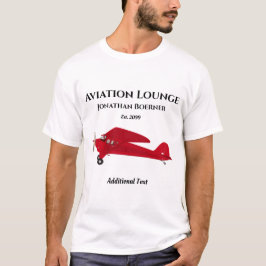 Fun Aviation Lounge Vintager T - Shirt