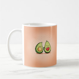 Fun Avocado Liebe Valentinstag Geschenk Kaffeetasse
