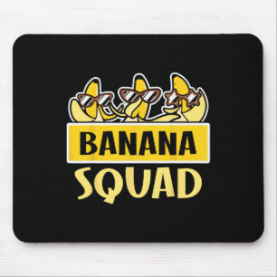 Fun BANANA SQUAD Das ist Bananen Halloween-Kostüm Mousepad