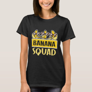 Fun BANANA SQUAD Das ist Bananen Halloween-Kostüm T-Shirt