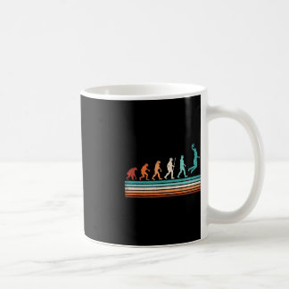 Fun Basketball Evolution Retro Basketball Player Kaffeetasse