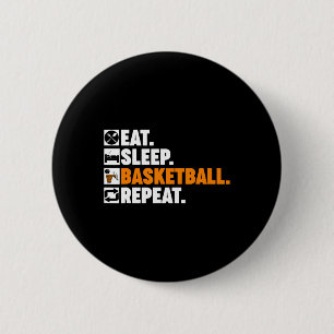 Fun Basketball für Männer Frauen Team Sport Basket Button