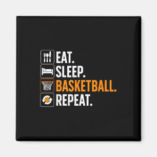 Fun Basketball für Männer Frauen Team Sport Basket Magnet