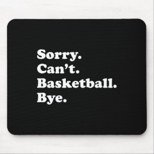 Fun Basketball Geschenk für Männer Frauen Jungen o Mousepad