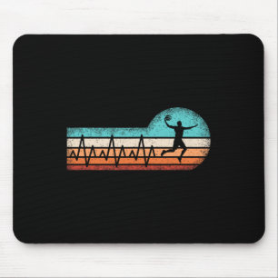 Fun Basketball Heartbeat Ball Player Mousepad