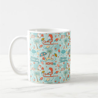 Fun Beach, Weihnachten an der Küste Kaffeetasse
