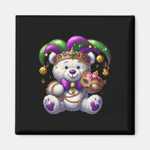Fun Bear Mask Mardi Gras Party Kostümpern Carni Magnet