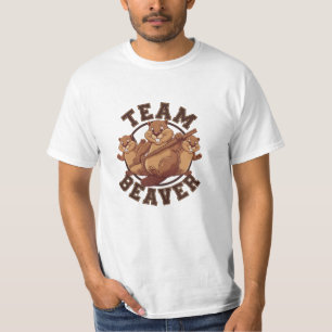 Fun Beaver Inspiriert Designs T-Shirt