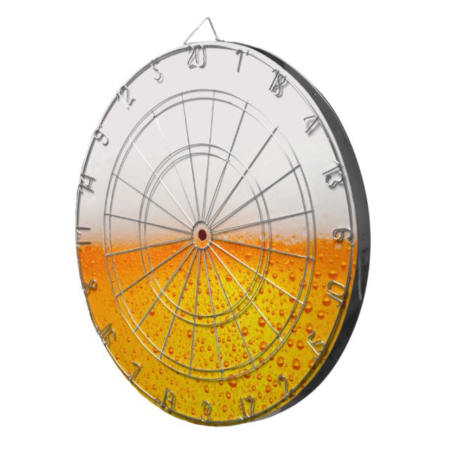 Fun Beer Brewery trinkt Happy Hour Party Dartscheibe (Vorderseite rechts)