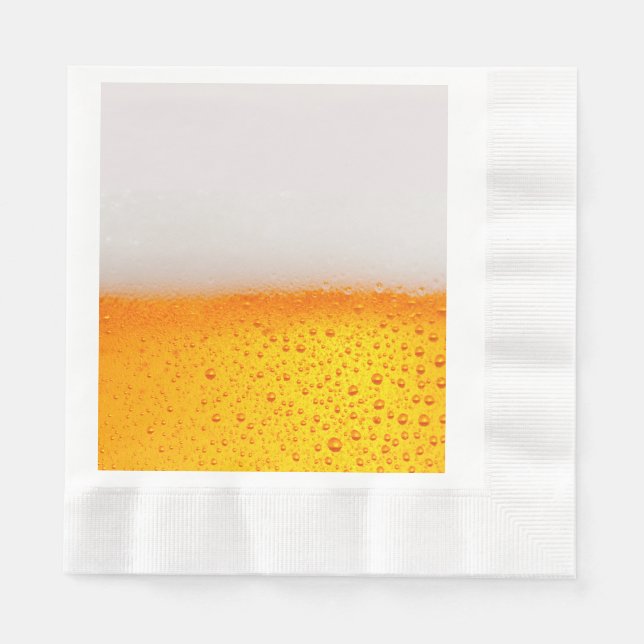 Fun Beer Brewery trinkt Happy Hour Party Serviette (Vorderseite)
