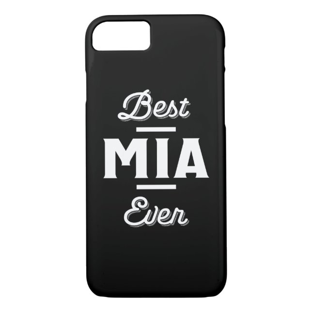 Fun Best Mia je Coolen Personalisierten Vornamen G Case-Mate iPhone Hülle (Rückseite)