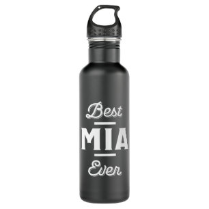 Fun Best Mia je Coolen Personalisierten Vornamen G Edelstahlflasche