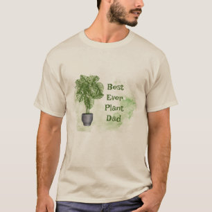Fun Beste je Pflanze Vater Haushaltspflanze Monste T-Shirt