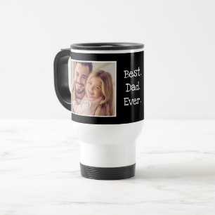 Fun Bester Vater je Familie Foto Personalisiert Reisebecher