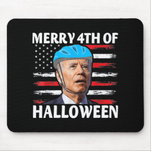 Fun Biden Dazed Merry th Juli glückliche Halloween Mousepad