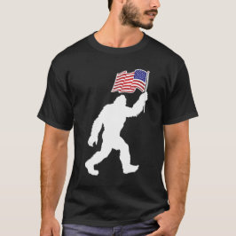Fun BIGFOOT 4. Juli Sasquatch Unabhängigkeitstag T-Shirt