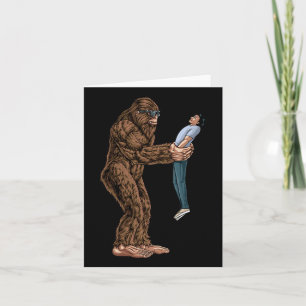 Fun Bigfoot fand einen Typ und holte ihn hoch - Sa Karte