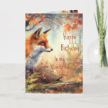 Fun Birthday Husband Proud of Animal Nature Karte<br><div class="desc">Spaß zum Geburtstag für den Ehemann Smart als Fuchs-Proud der Tierwelt</div>