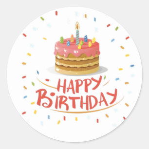 Fun Birthday Stickers